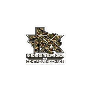 TX Holster Co. Duck Camo Sticker