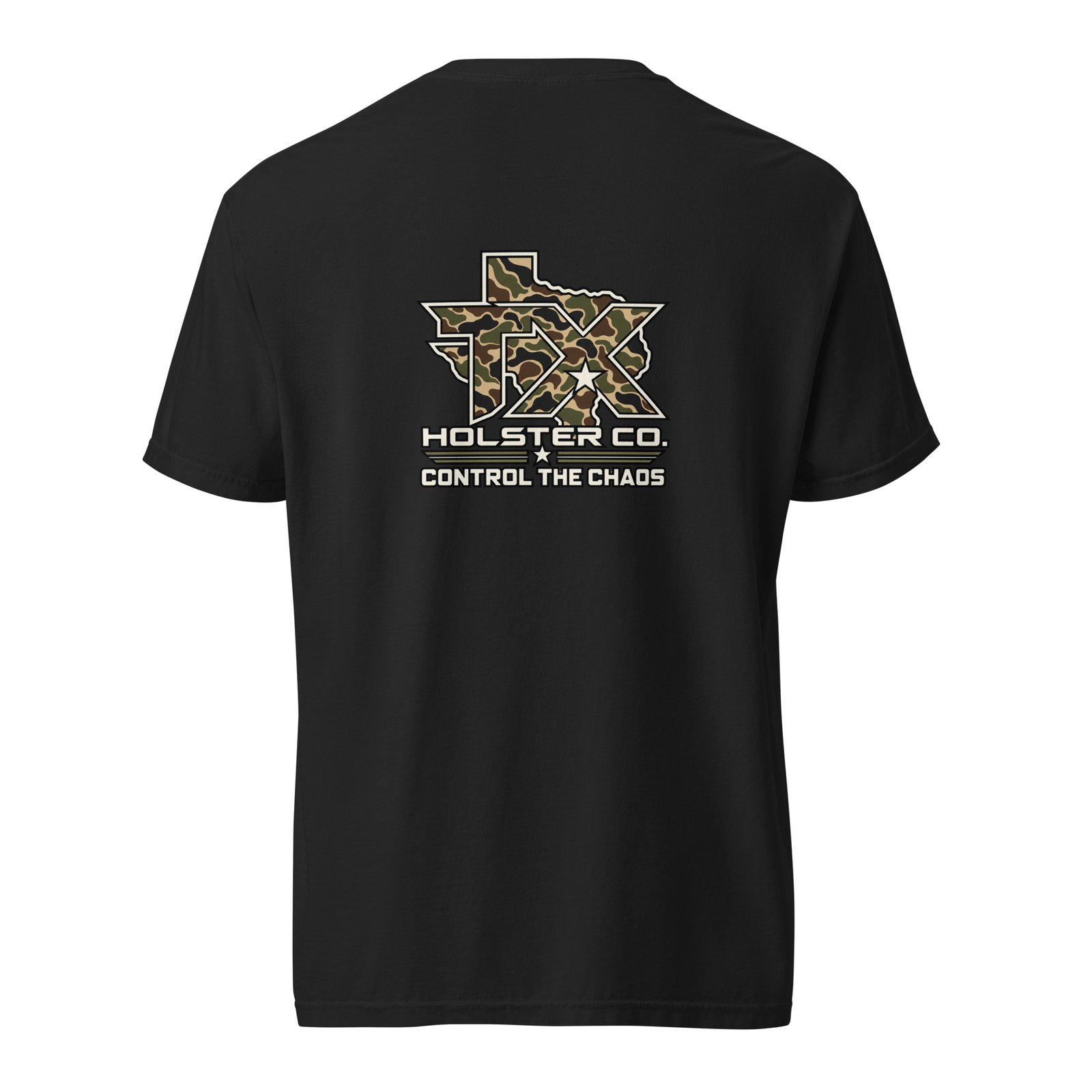 TX Holster Co. Duck Camo Two-Sided Tee - Image 2