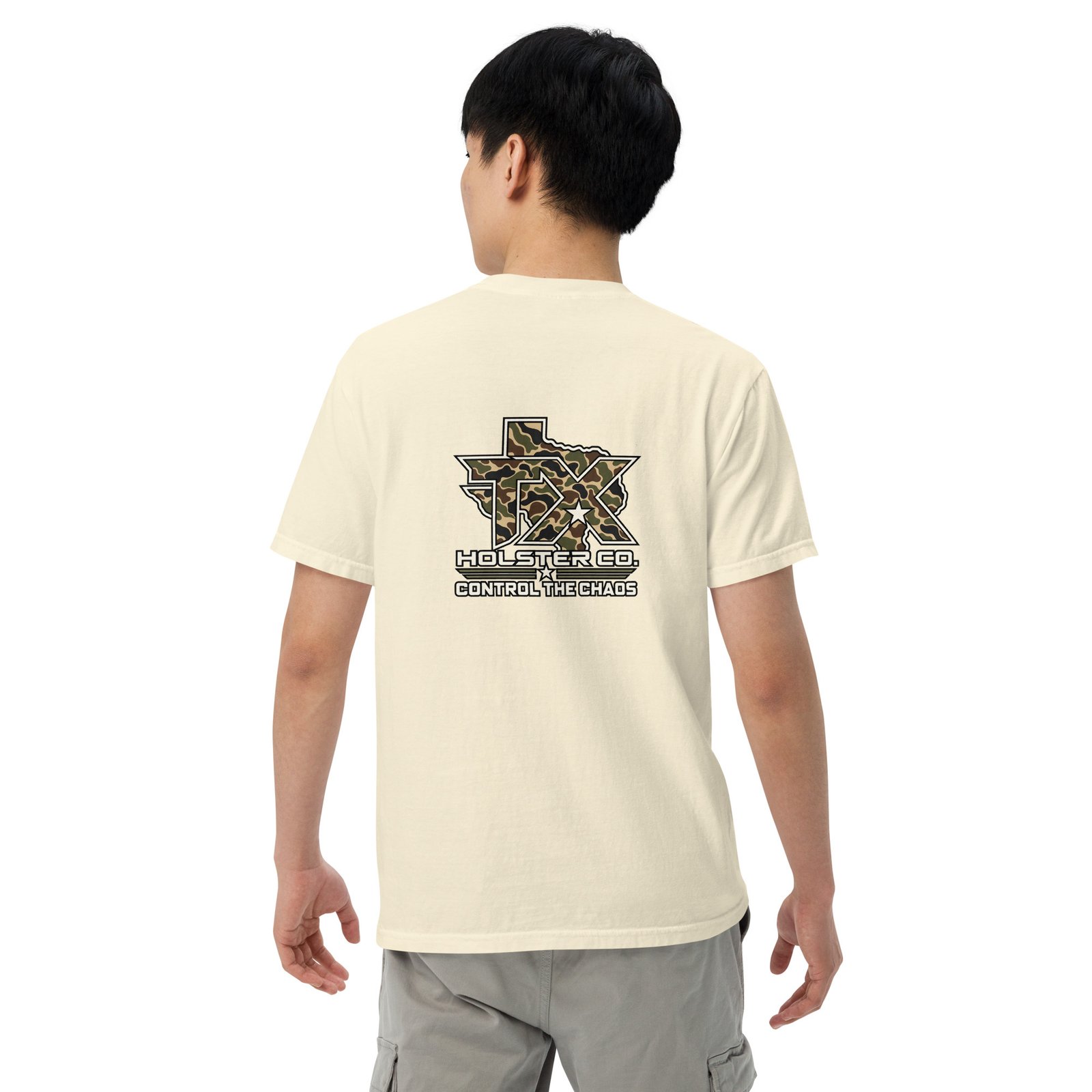 TX Holster Co. Duck Camo Two-Sided Tee - Image 6