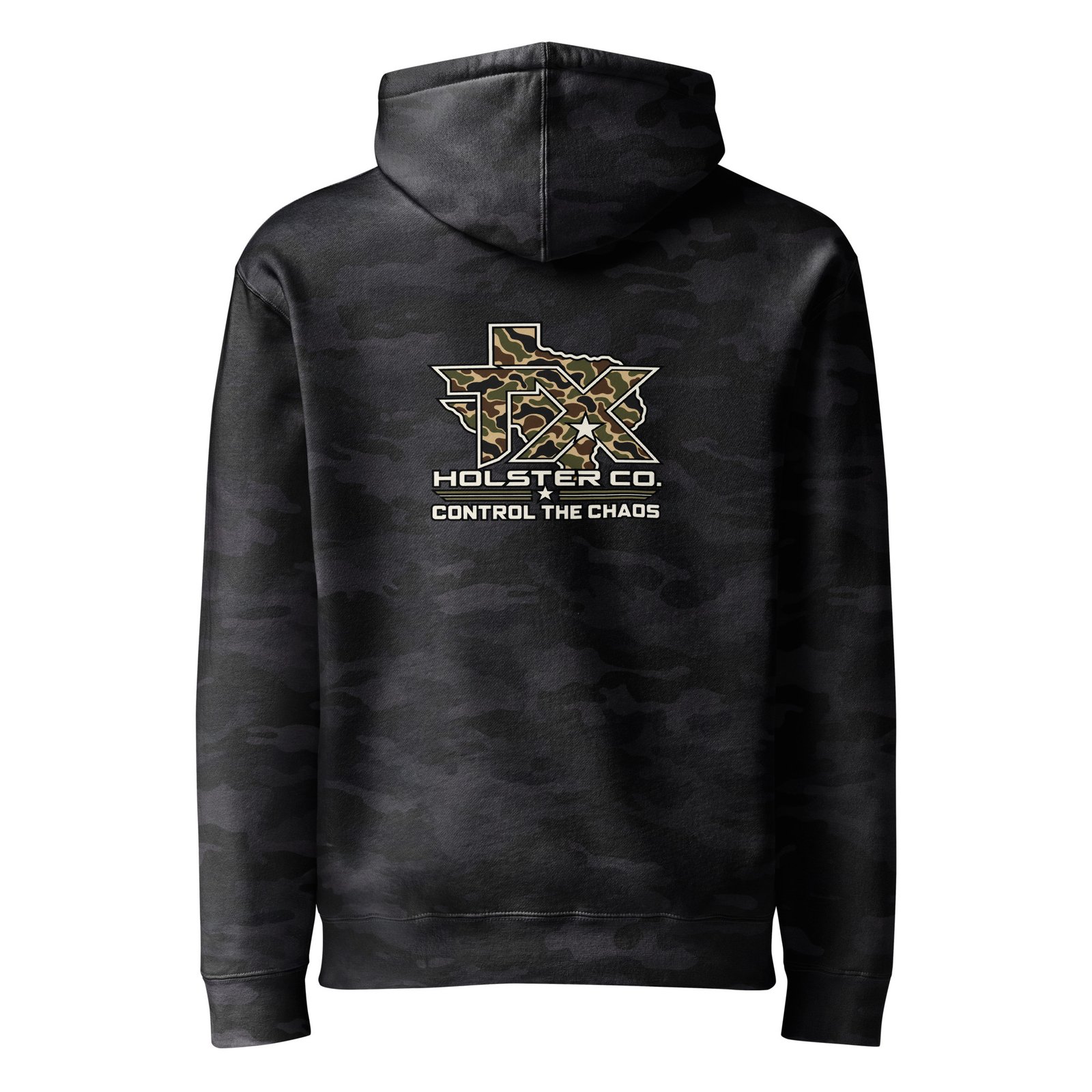 TX Holster Co. Duck Camo Heavyweight Hoodie - Image 3