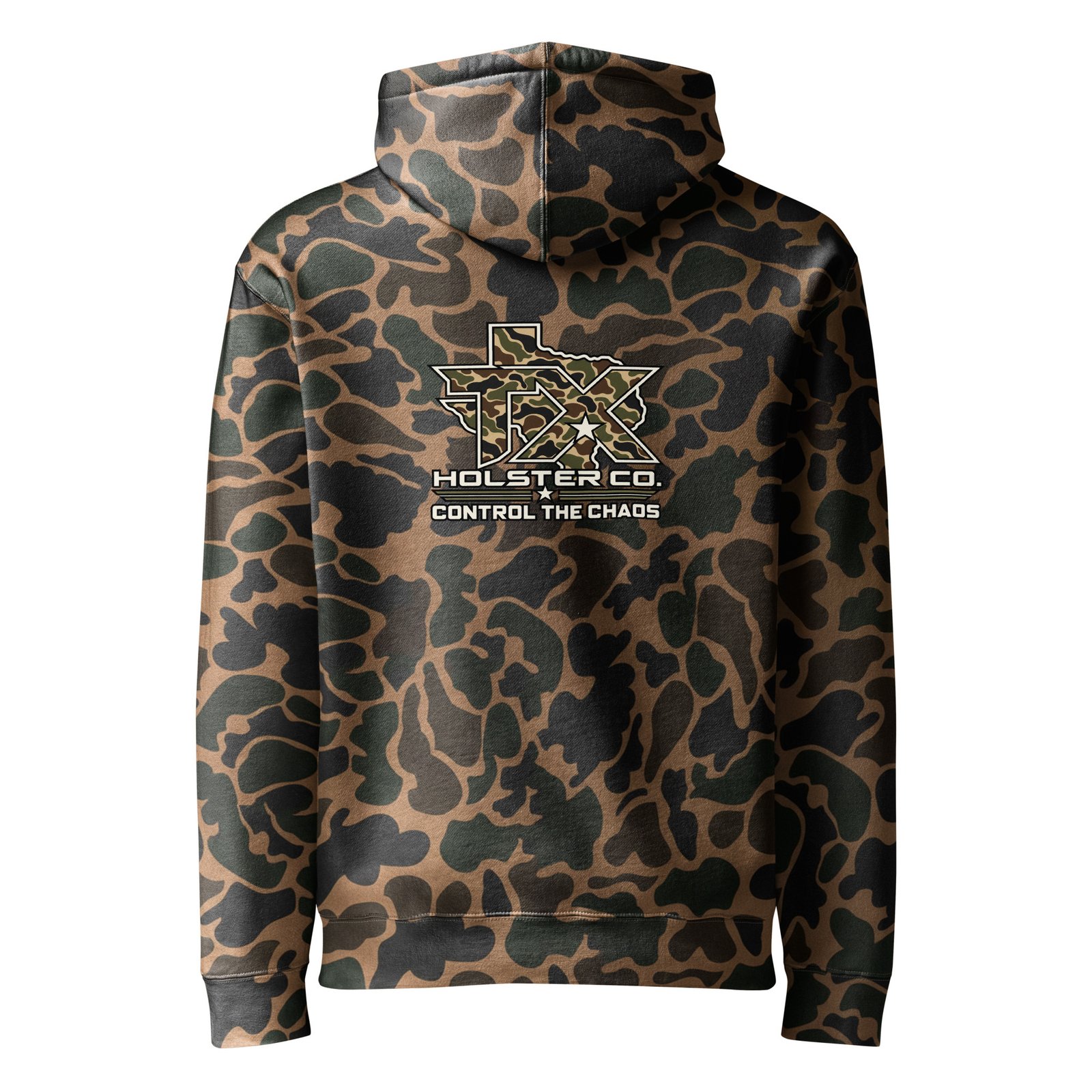 TX Holster Co. Duck Camo Heavyweight Hoodie - Image 4