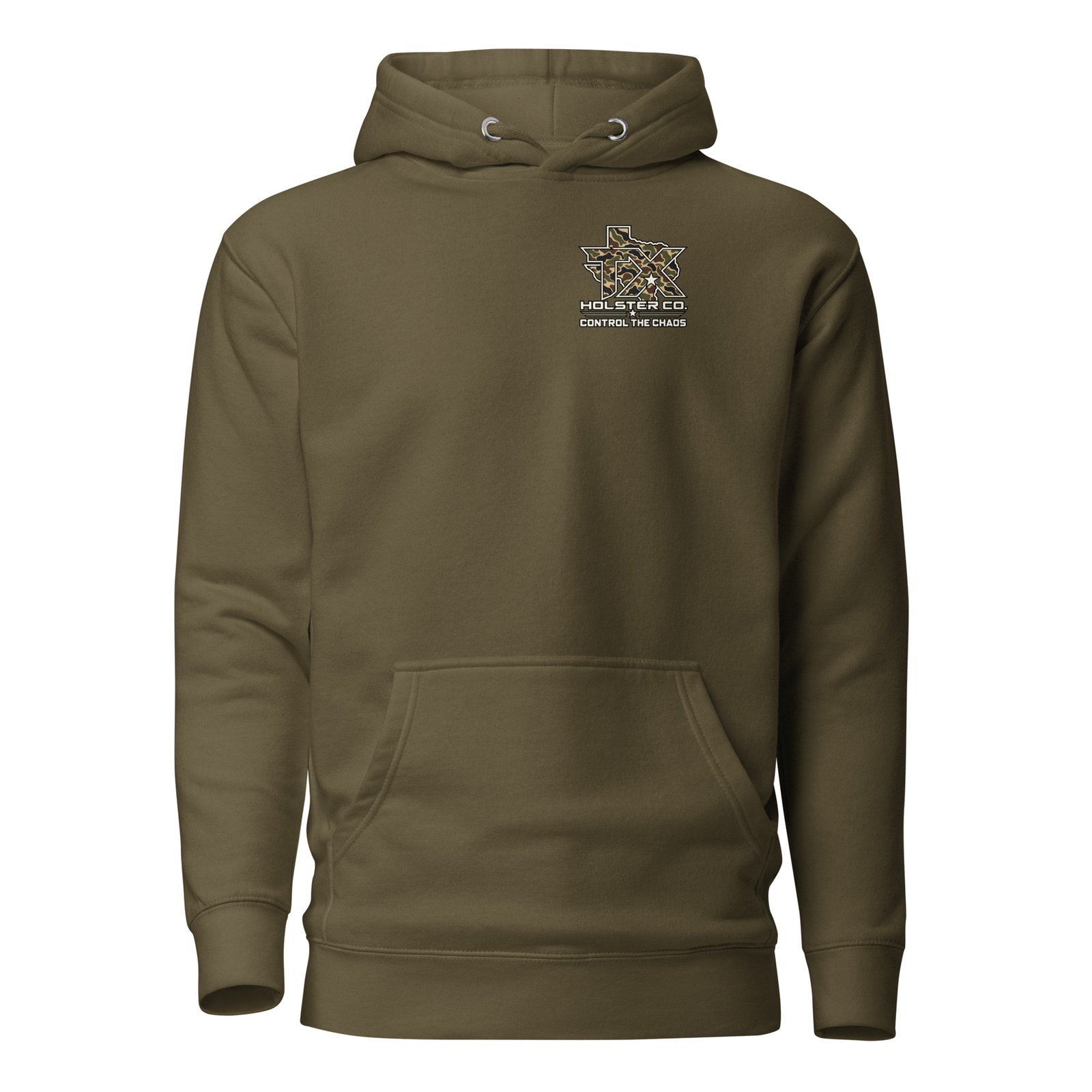 TX Holster Co. Duck Camo Two-Sided Hoodie - Image 2